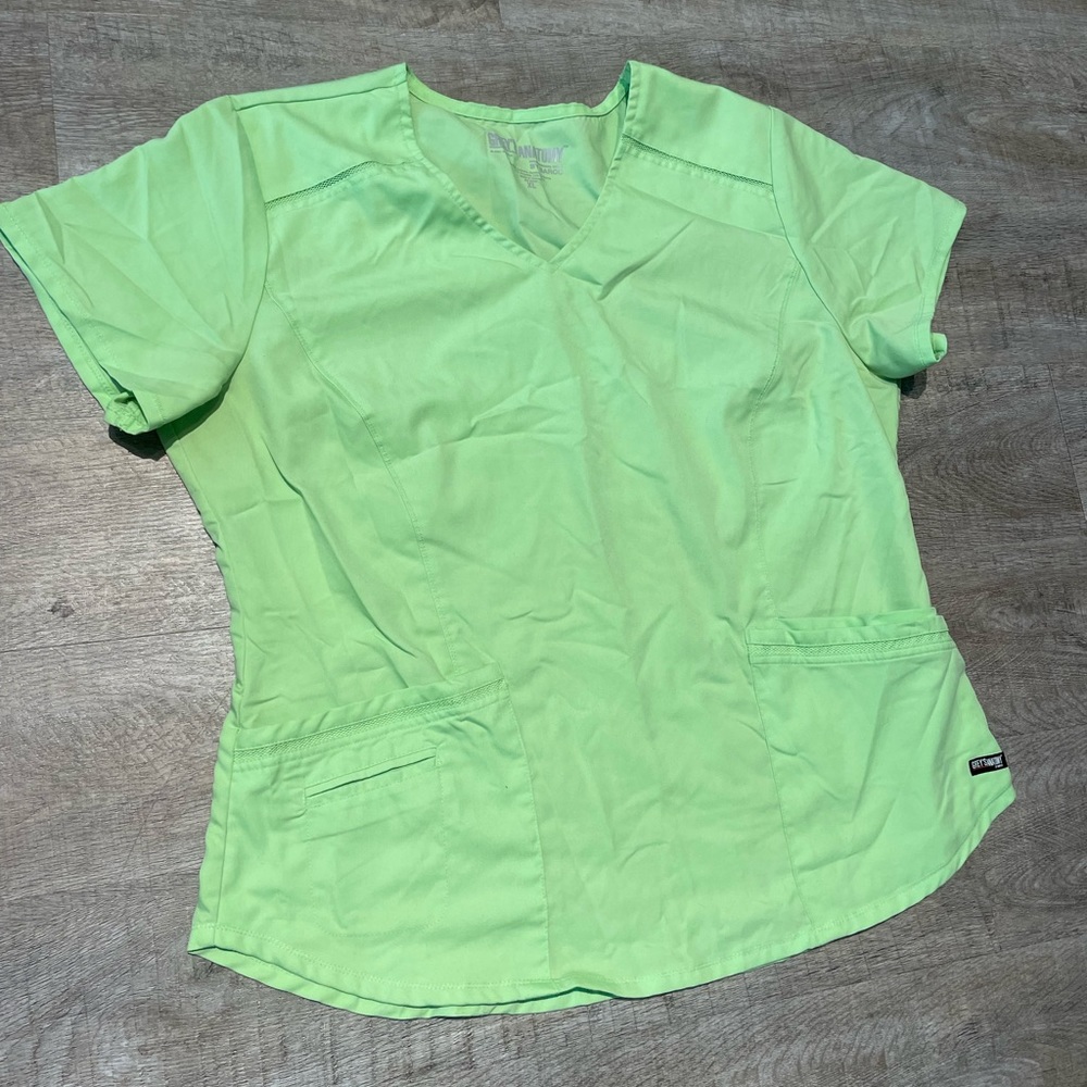 Green scrub top: Greys Anatomy by Barco